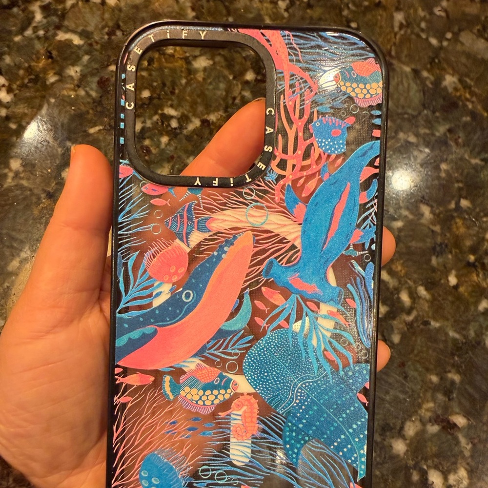 CASETiFY iPhone 15 pro max Ocean-Themed Phone Case